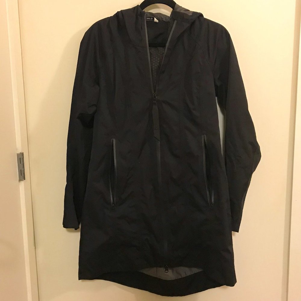 Lululemon Double Zipper Midi Raincoat
